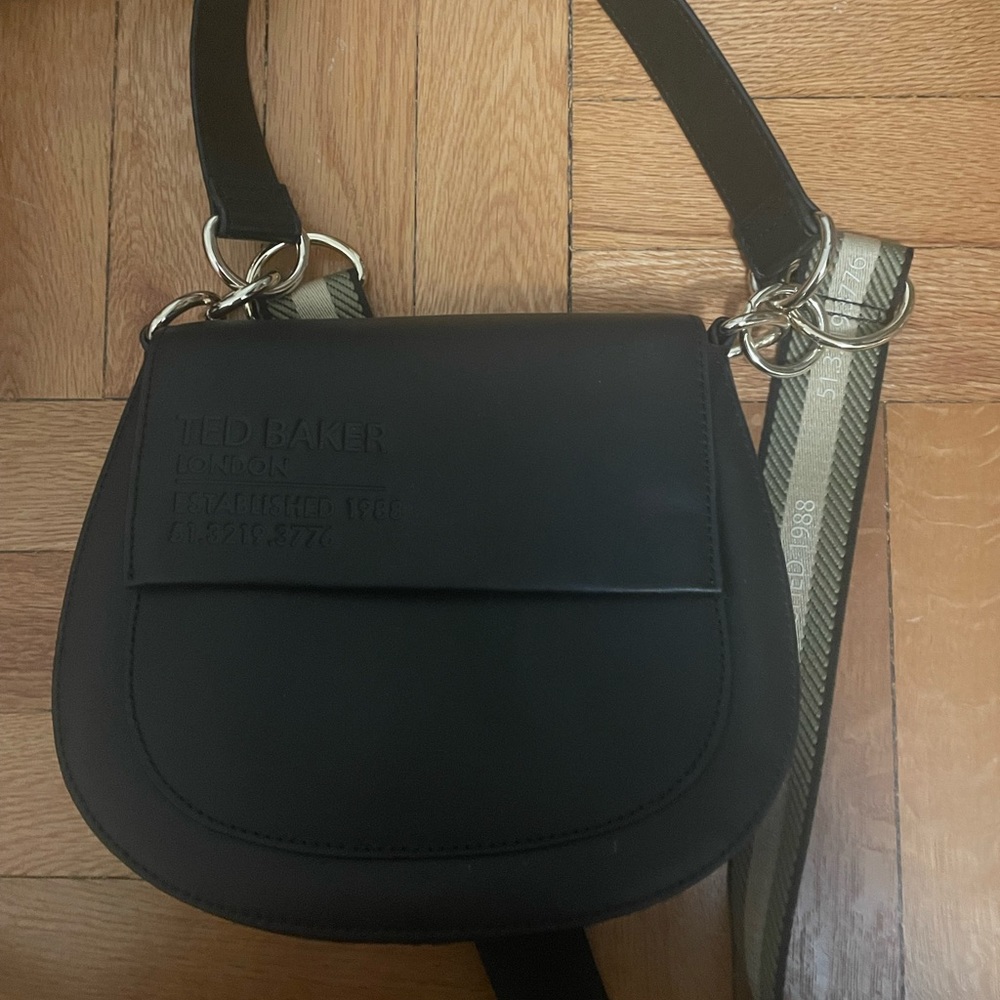 Ted Baker London Branded Webbing Satchel Cross Body